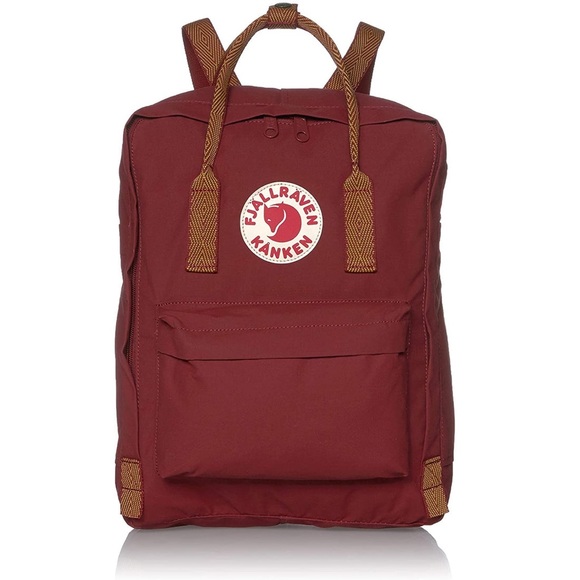 Fjallraven Handbags - Fjällräven Känken Classic Backpack Bag 23510 in 326 Red Ox w/Goose Eye Straps